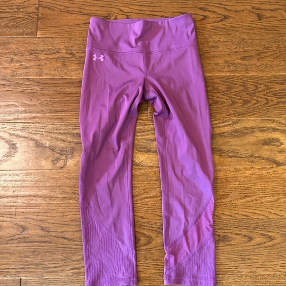 Under Armour Pants - Under Armour Kids Vibrant Purple Leggings